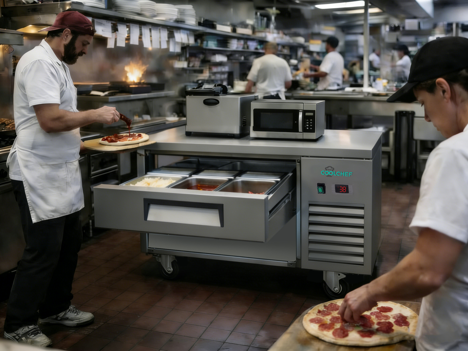 Why Chef Base Refrigerators Improve Cook Line Efficiency