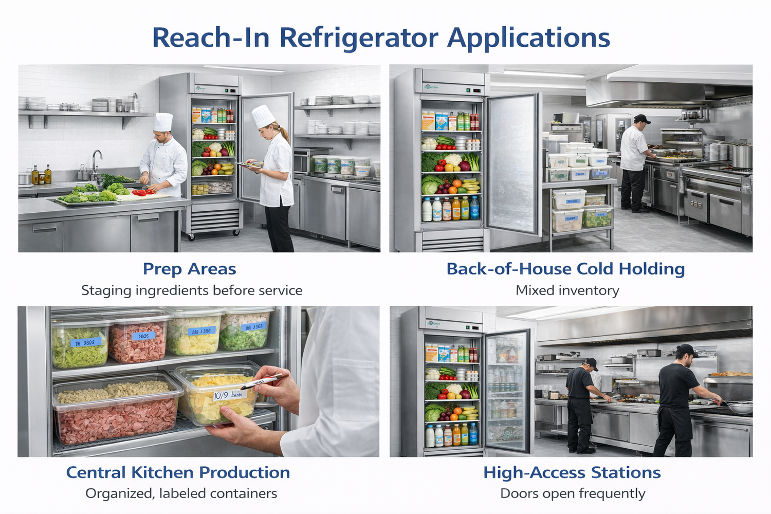 Commercial Refrigerator vs Freezer: How to Choose the Right Storage Category for Food service Operations
