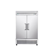 49 Cu Ft 2 Door Commercial Reach In Refrigerator ETL