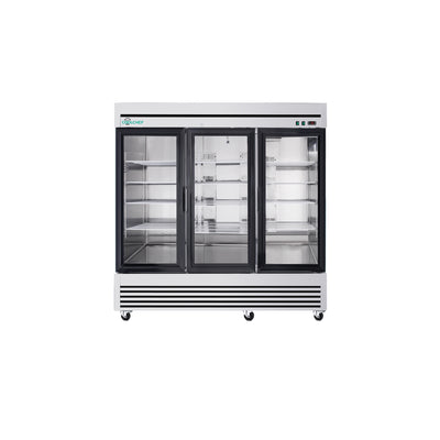 72 Cu Ft Commercial Glass Door Merchandiser 33-40°F ETL