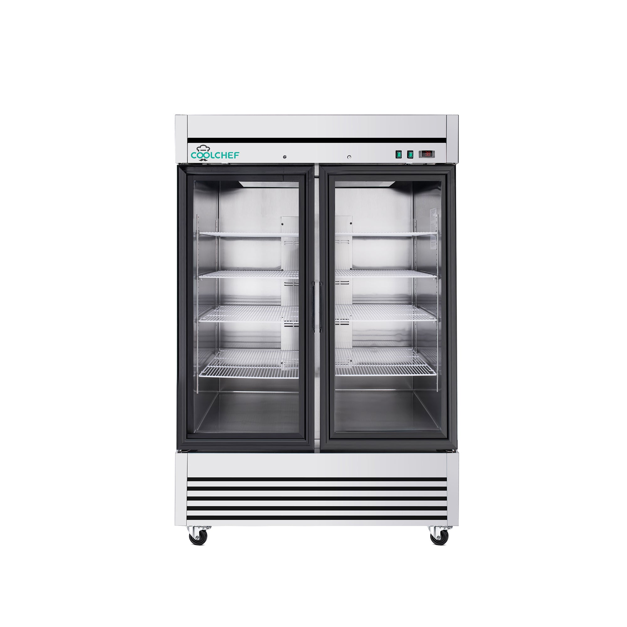 49 Cu Ft Commercial Glass Door Merchandiser 33-40°F ETL