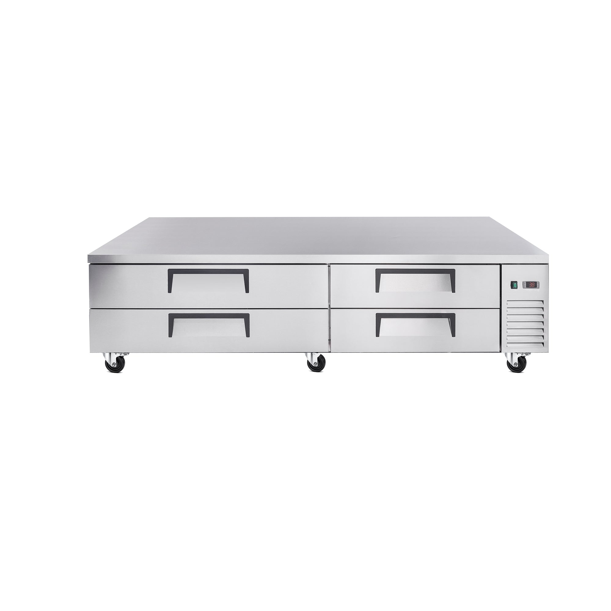 82" 4 Drawer Commercial Chef Base Refrigerator ETL