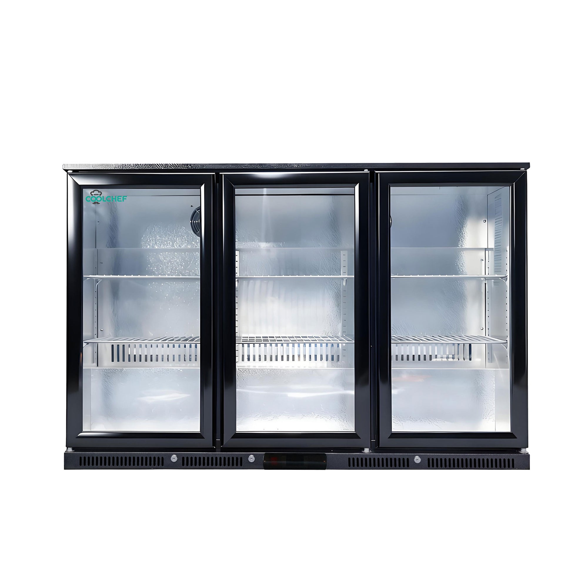 12.2 Cu Ft Commercial Back Bar Cooler Triple Glass Door 33-41F