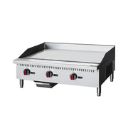 36" 90,000 BTU Commercial Gas Griddle 3 Burner CSA