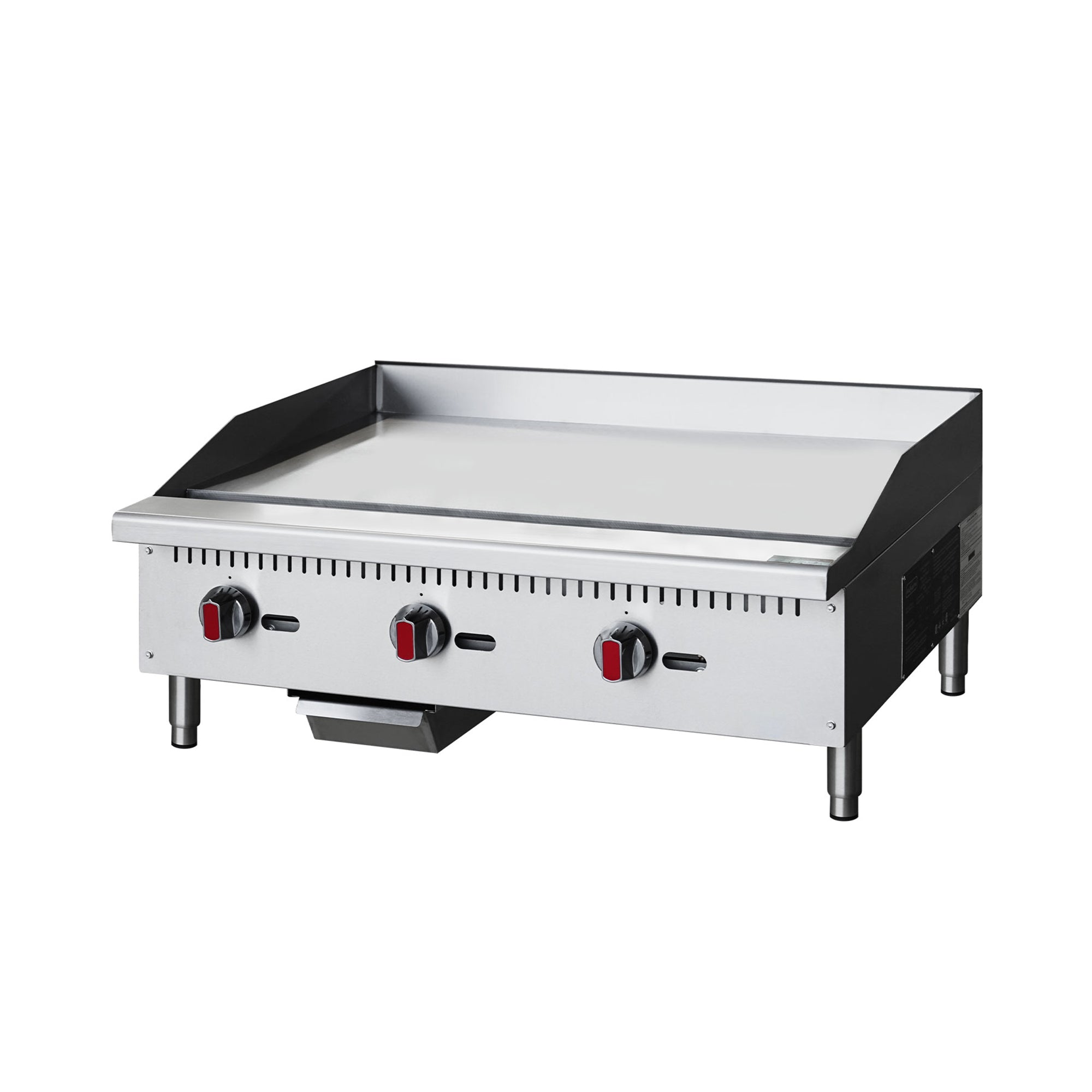 36" 90,000 BTU Commercial Gas Griddle 3 Burner CSA