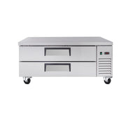 52" 2 Drawer Commercial Chef Base Refrigerator ETL