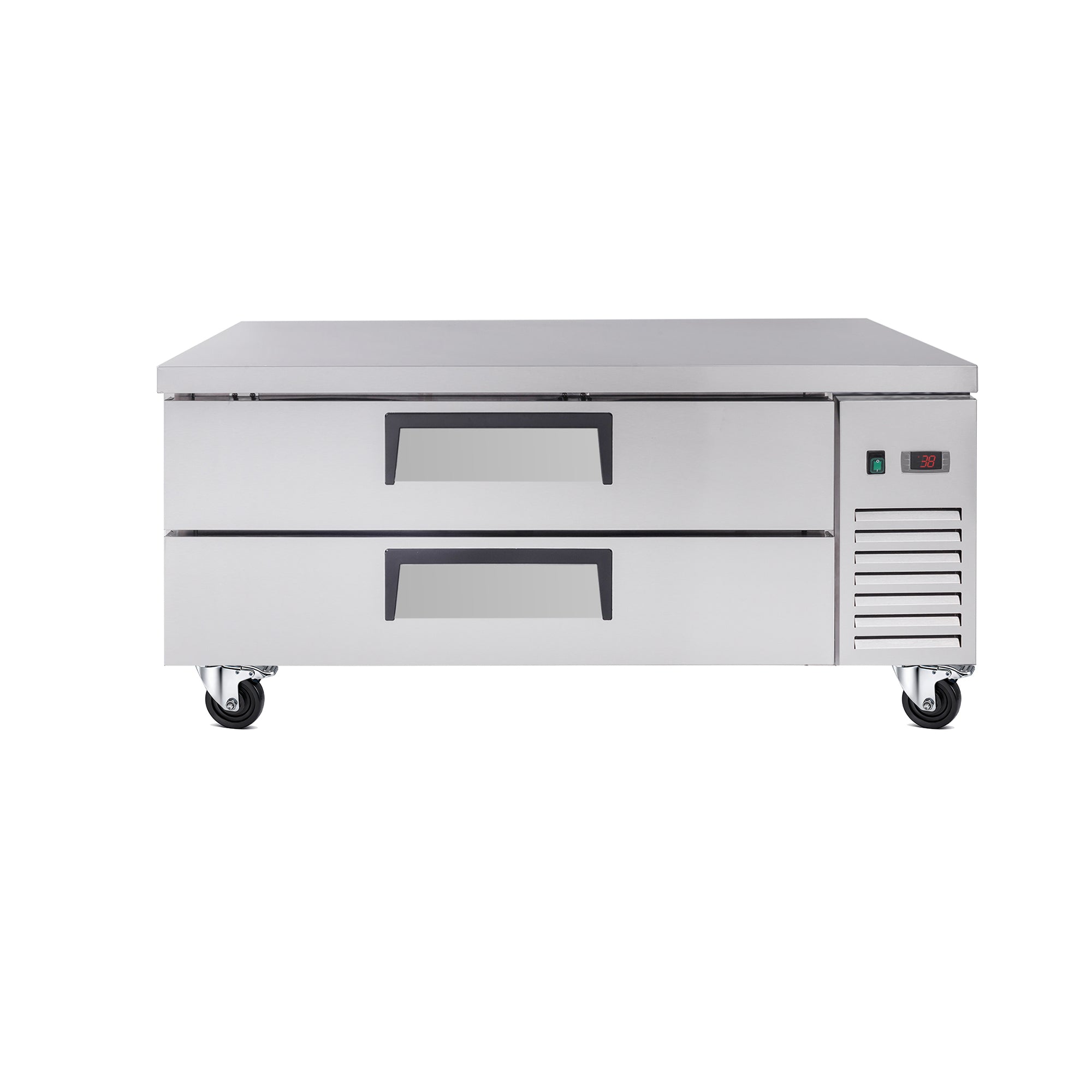 52" 2 Drawer Commercial Chef Base Refrigerator ETL