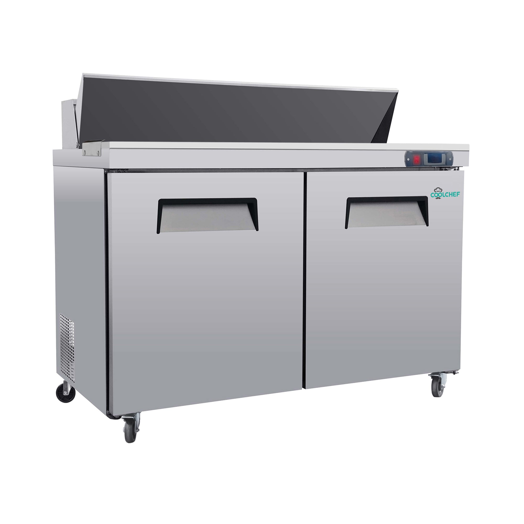 48" Commercial Sandwich Prep Table 12 Pan 33-41°F ETL