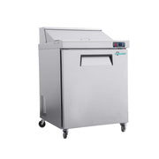 28" Commercial Sandwich Prep Table 6 Pan 33-41°F ETL