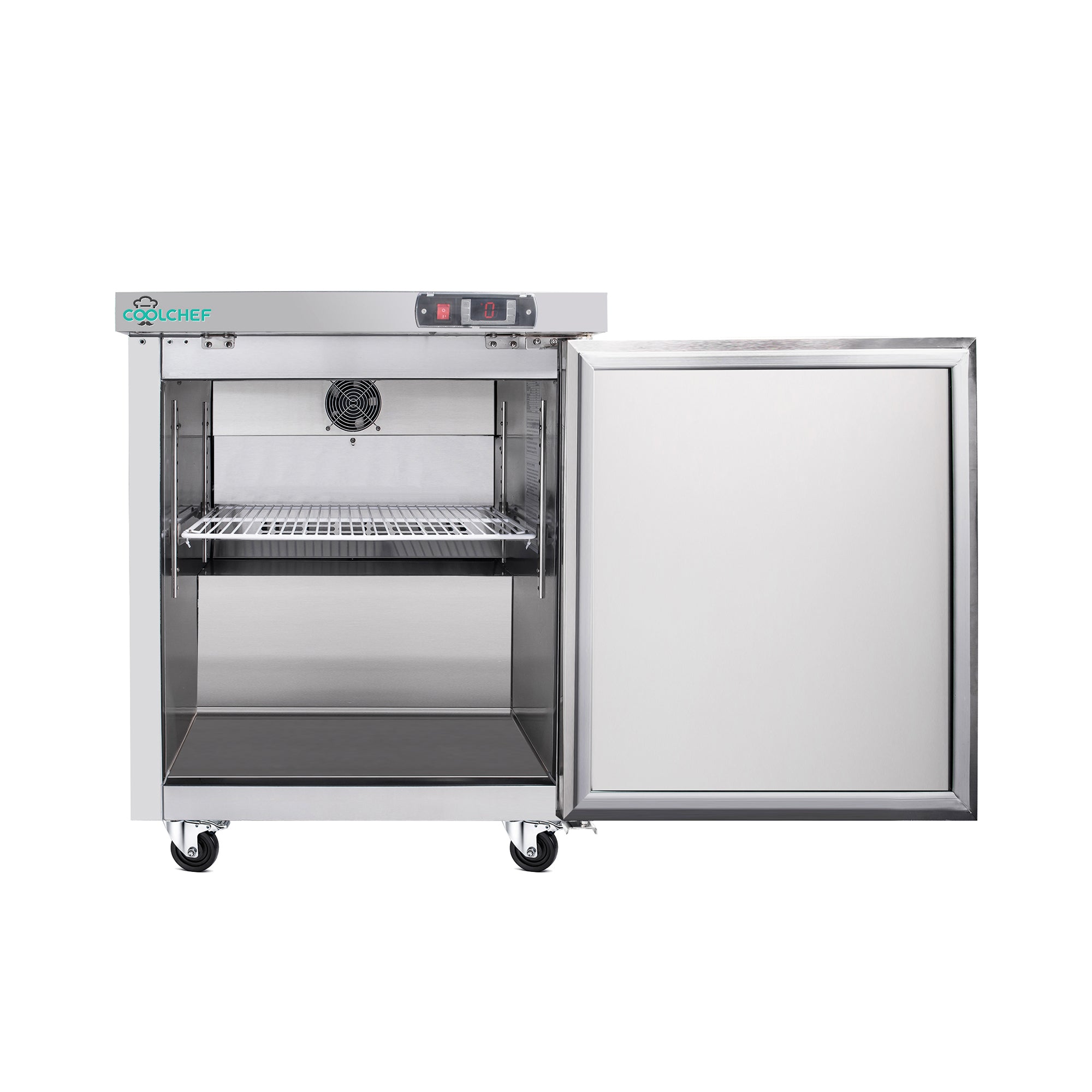 28" 8 Cu Ft Commercial Sandwich Prep Freezer ETL