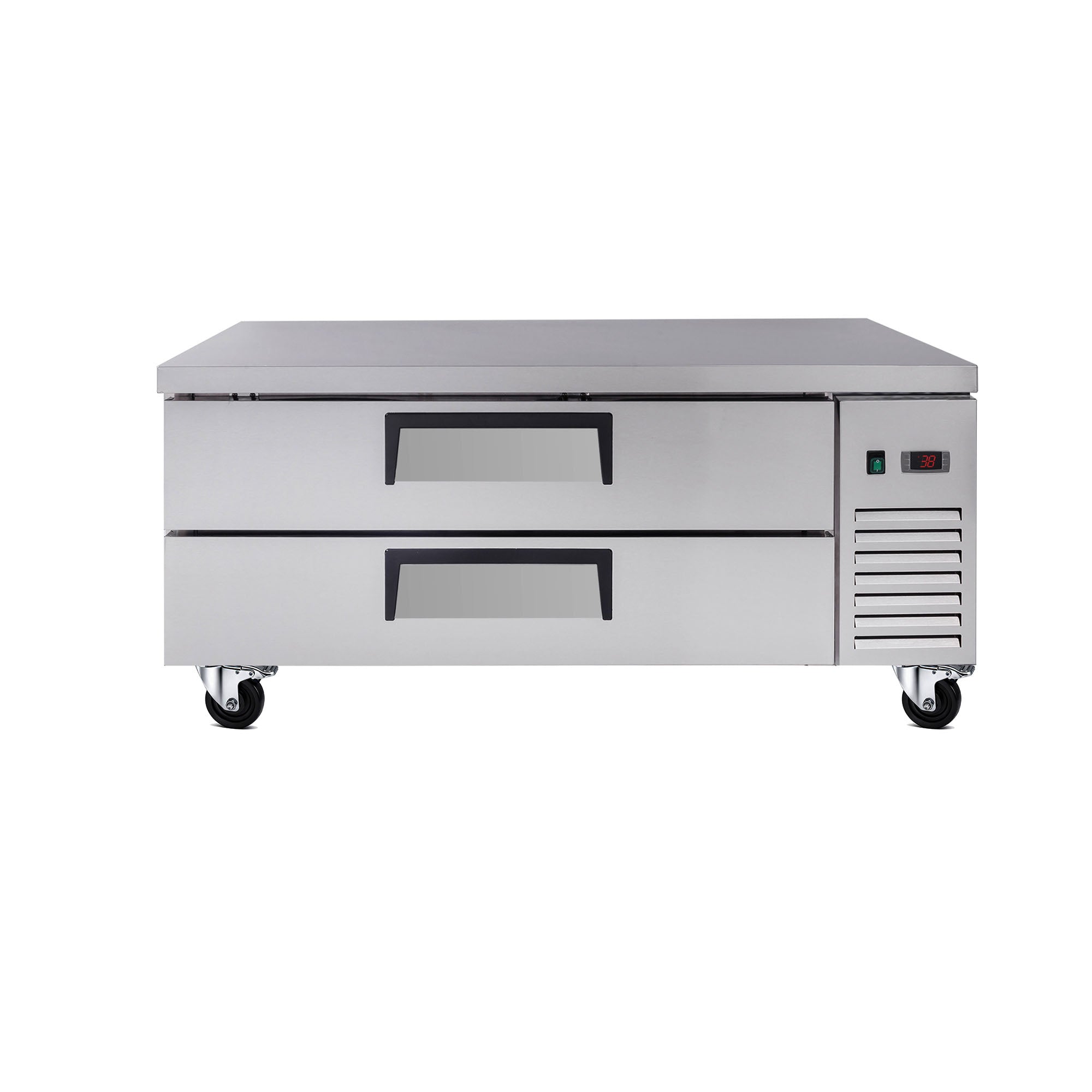 52" 2 Drawer Commercial Chef Base Refrigerator ETL
