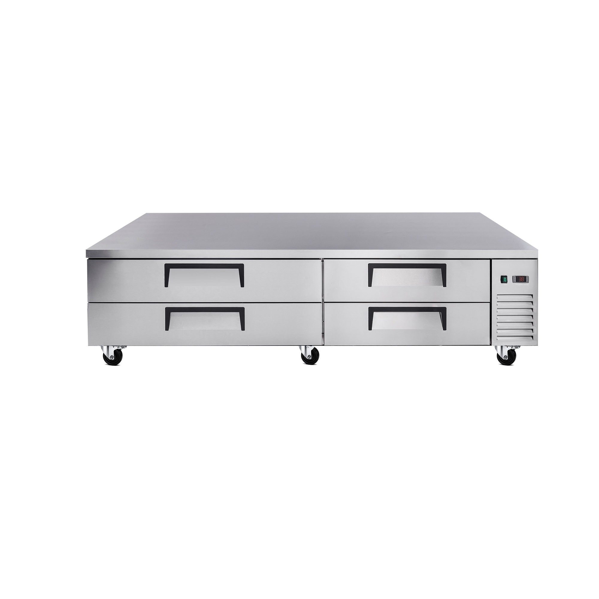 82" 4 Drawer Commercial Chef Base Refrigerator ETL
