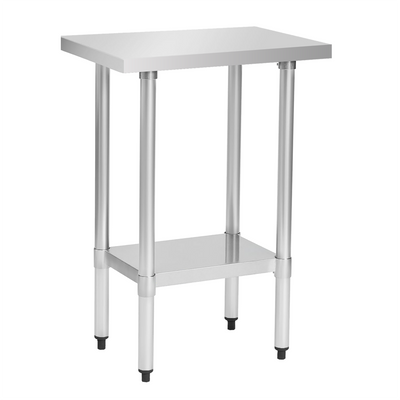 18" x 24" 18-Gauge Stainless Steel Commercial Work Table