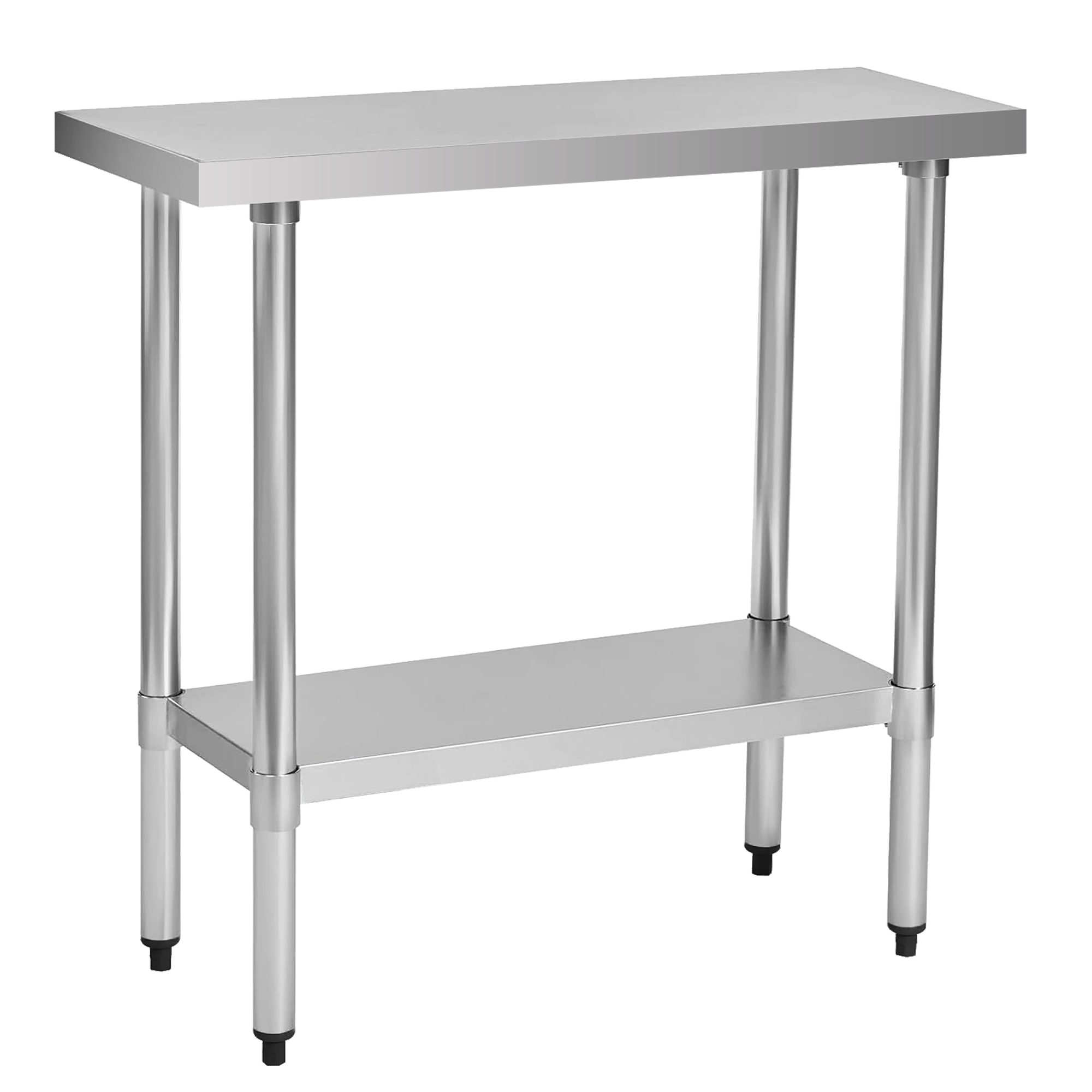 18" x 36" 18-Gauge Stainless Steel Commercial Work Table