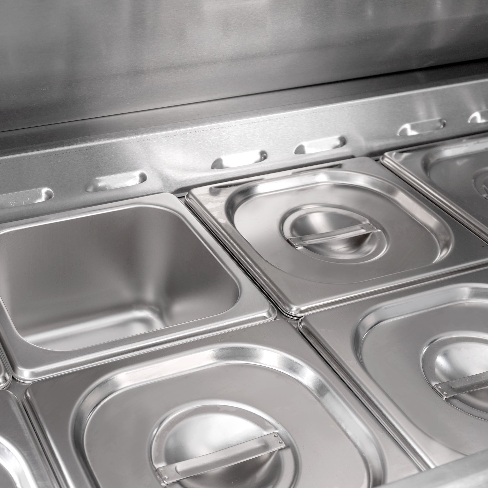 48" Commercial Sandwich Prep Table 12 Pan 33-41°F ETL
