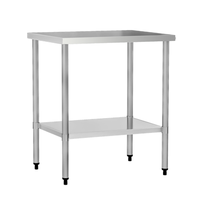 24" x 30" 18-Gauge Stainless Steel Commercial Work Table