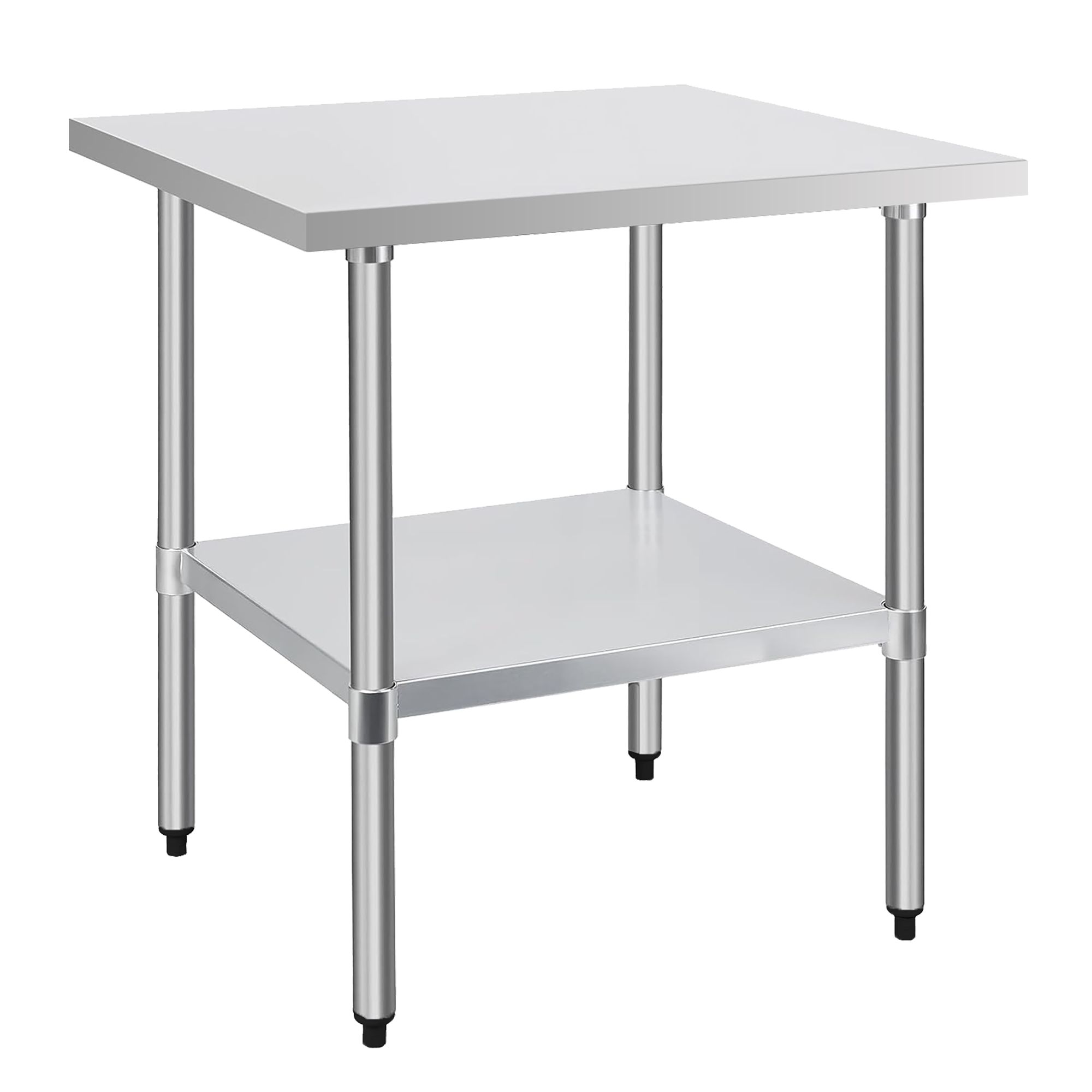 30" x 30" 30-Gauge Stainless Steel Commercial Work Table