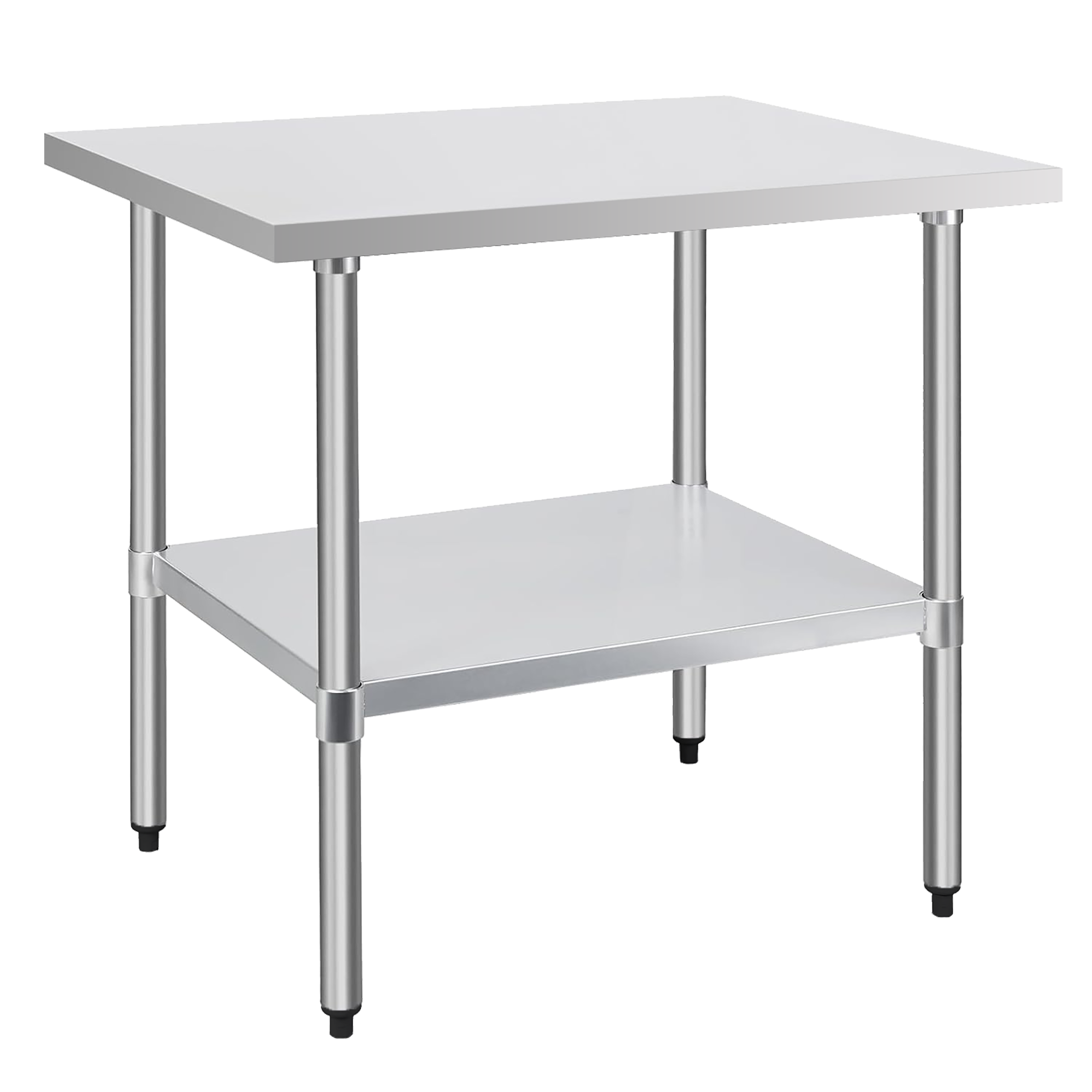 COOLCHEF 30-Gauge Stainless Steel Commercial Work Table