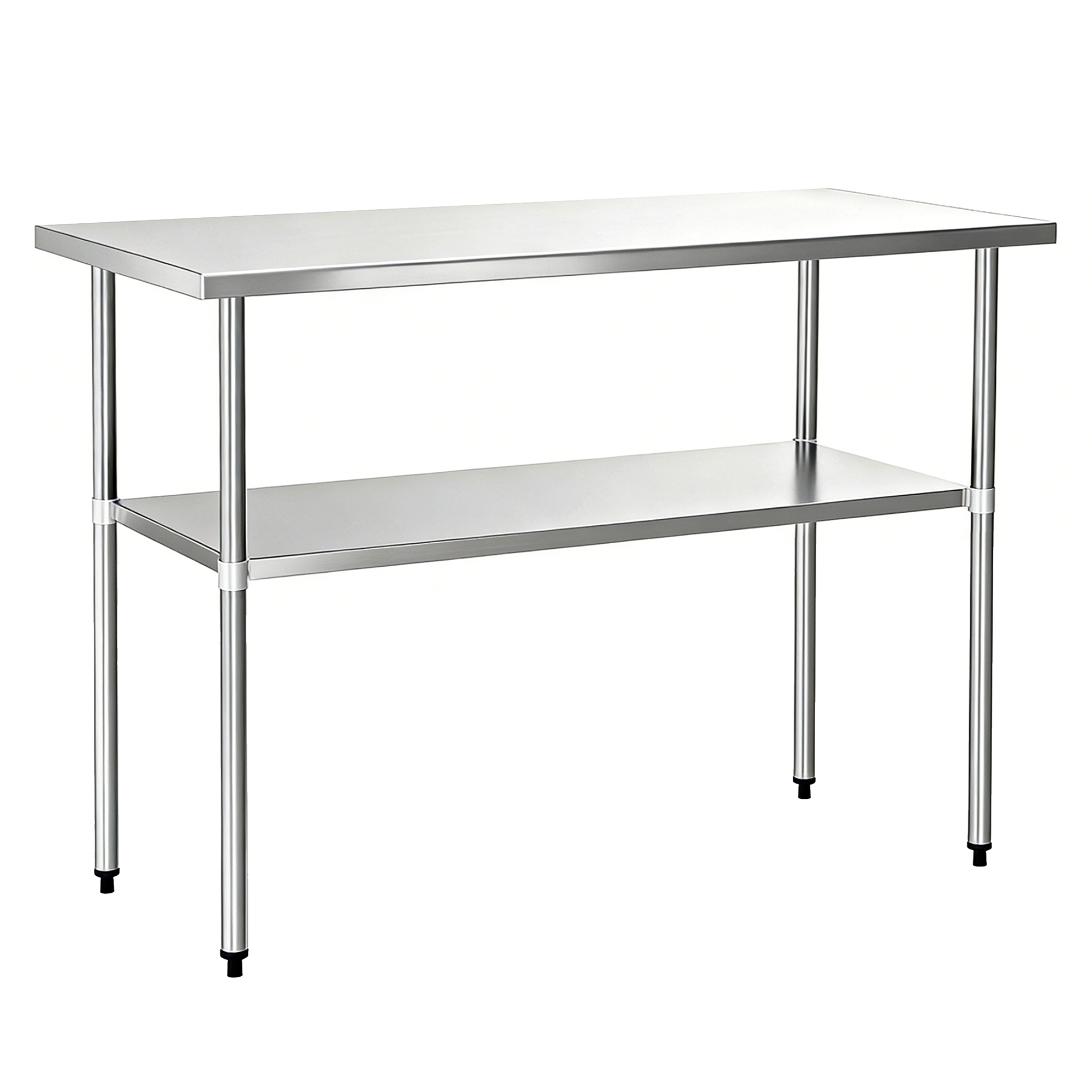 30" x 72" 30-Gauge Stainless Steel Commercial Work Table