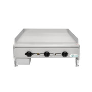 36" 90,000 BTU Commercial Gas Griddle 3 Burner CSA