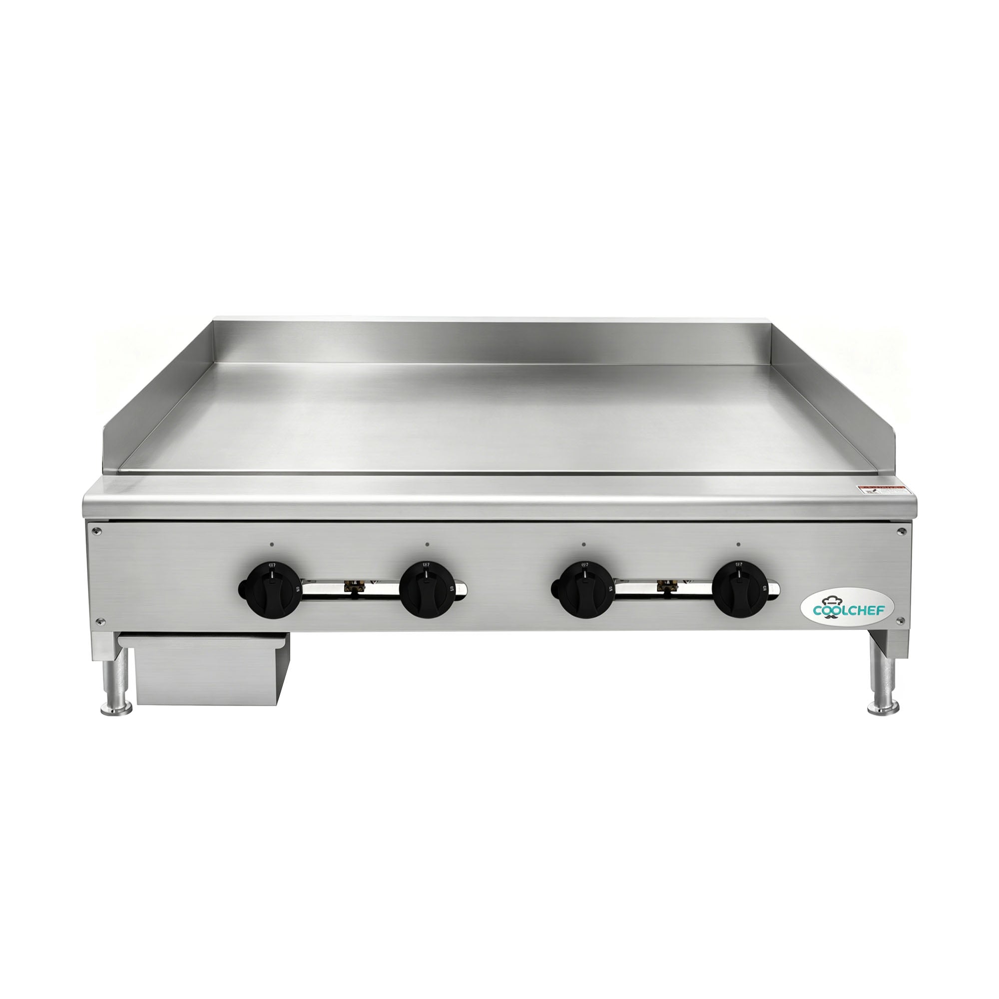 48" 120,000 BTU Commercial Gas Griddle 4 Burner CSA