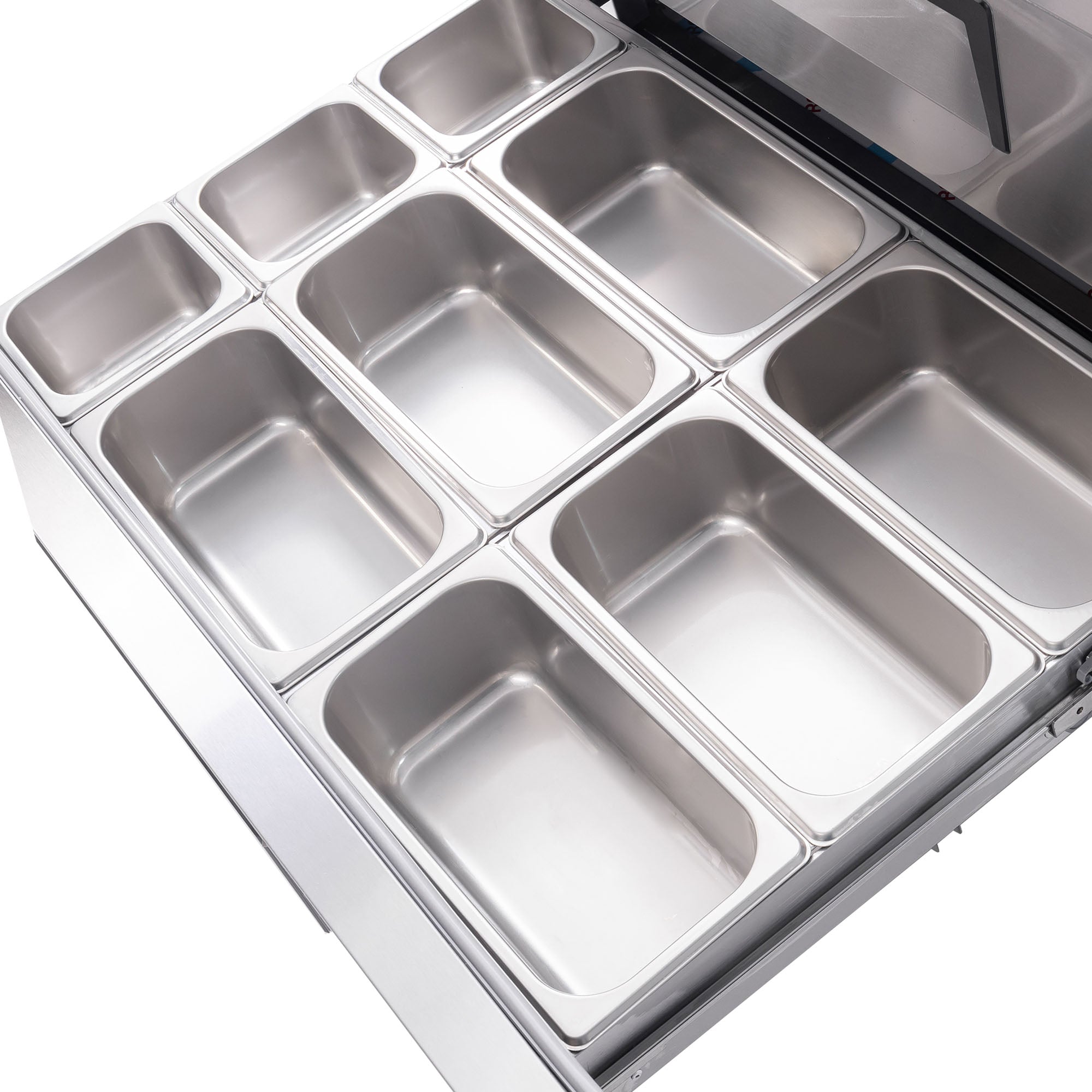 48" 2 Drawer Commercial Chef Base Refrigerator ETL