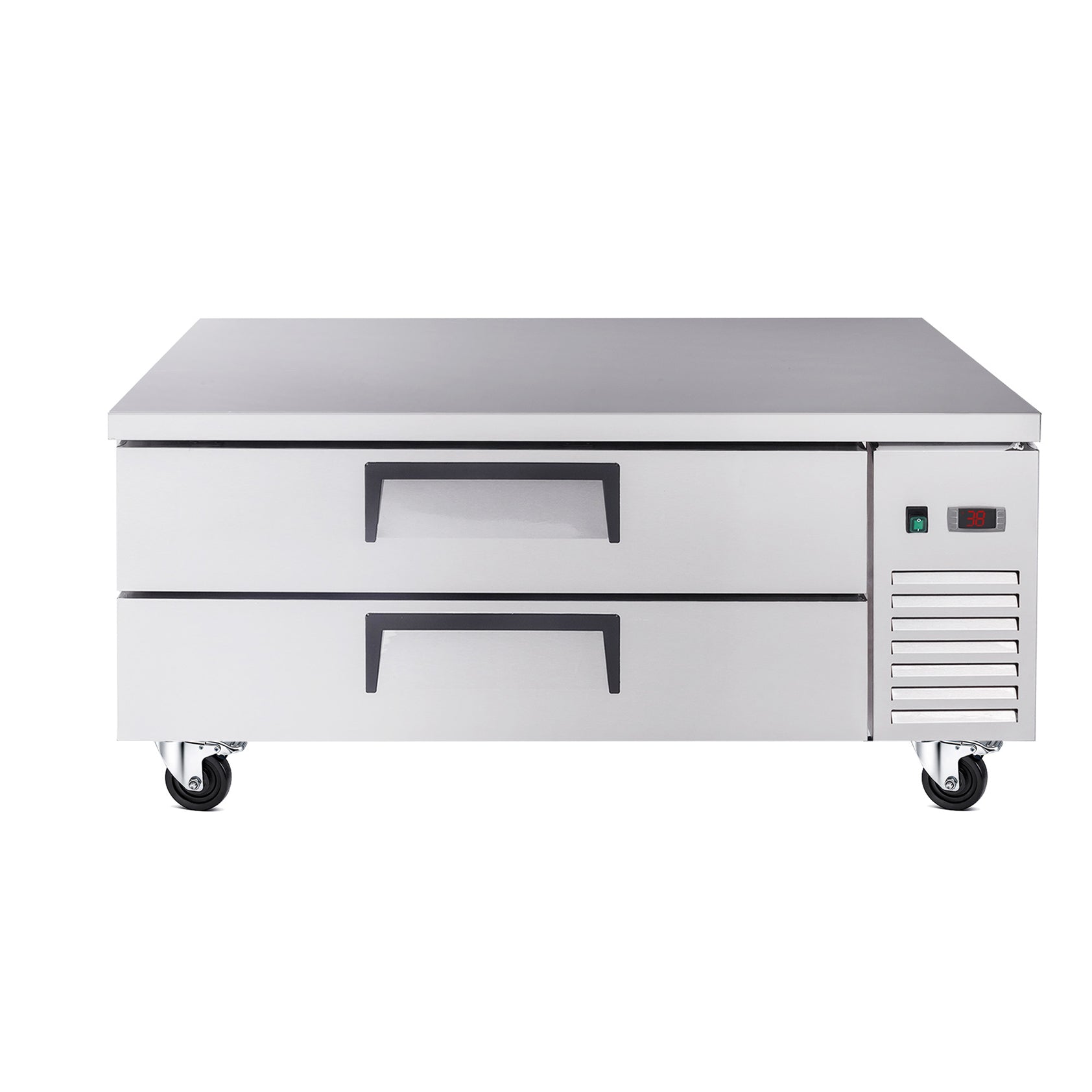 48" 2 Drawer Commercial Chef Base Refrigerator ETL