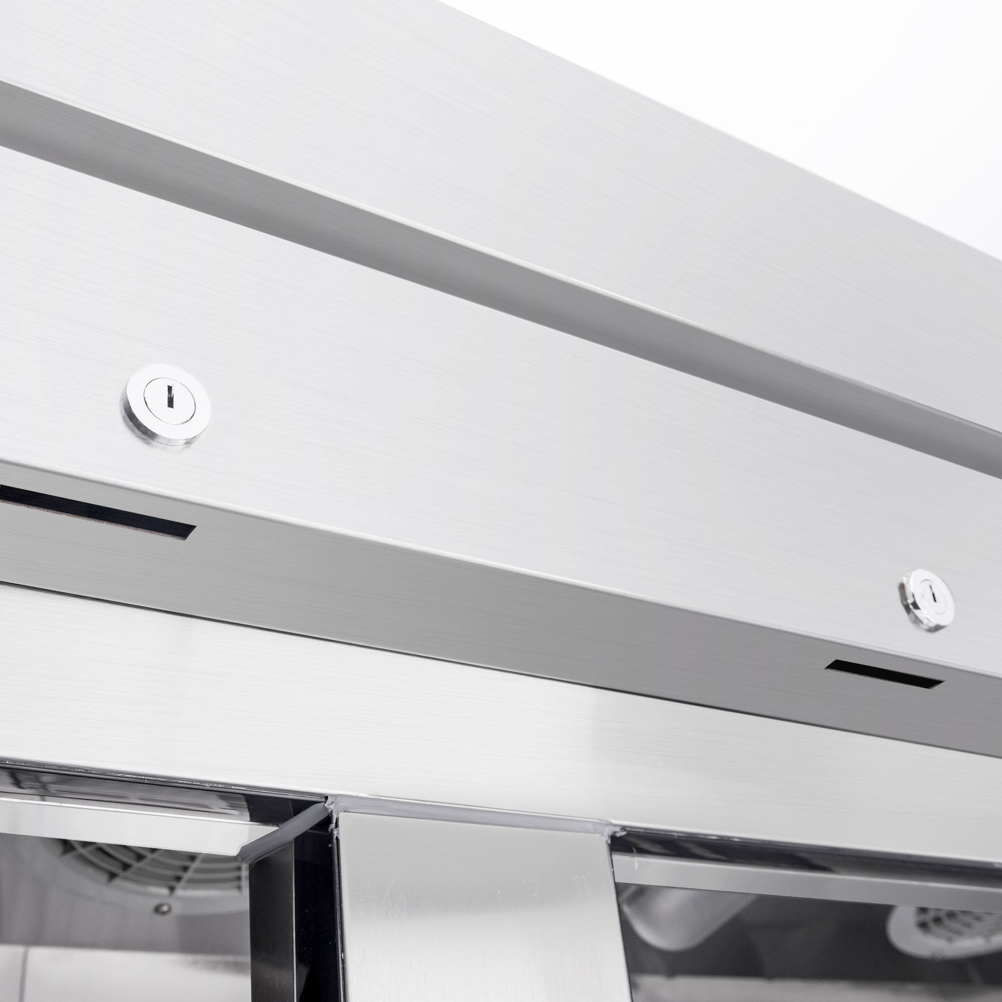 49 Cu Ft 2 Door Commercial Reach In Refrigerator ETL