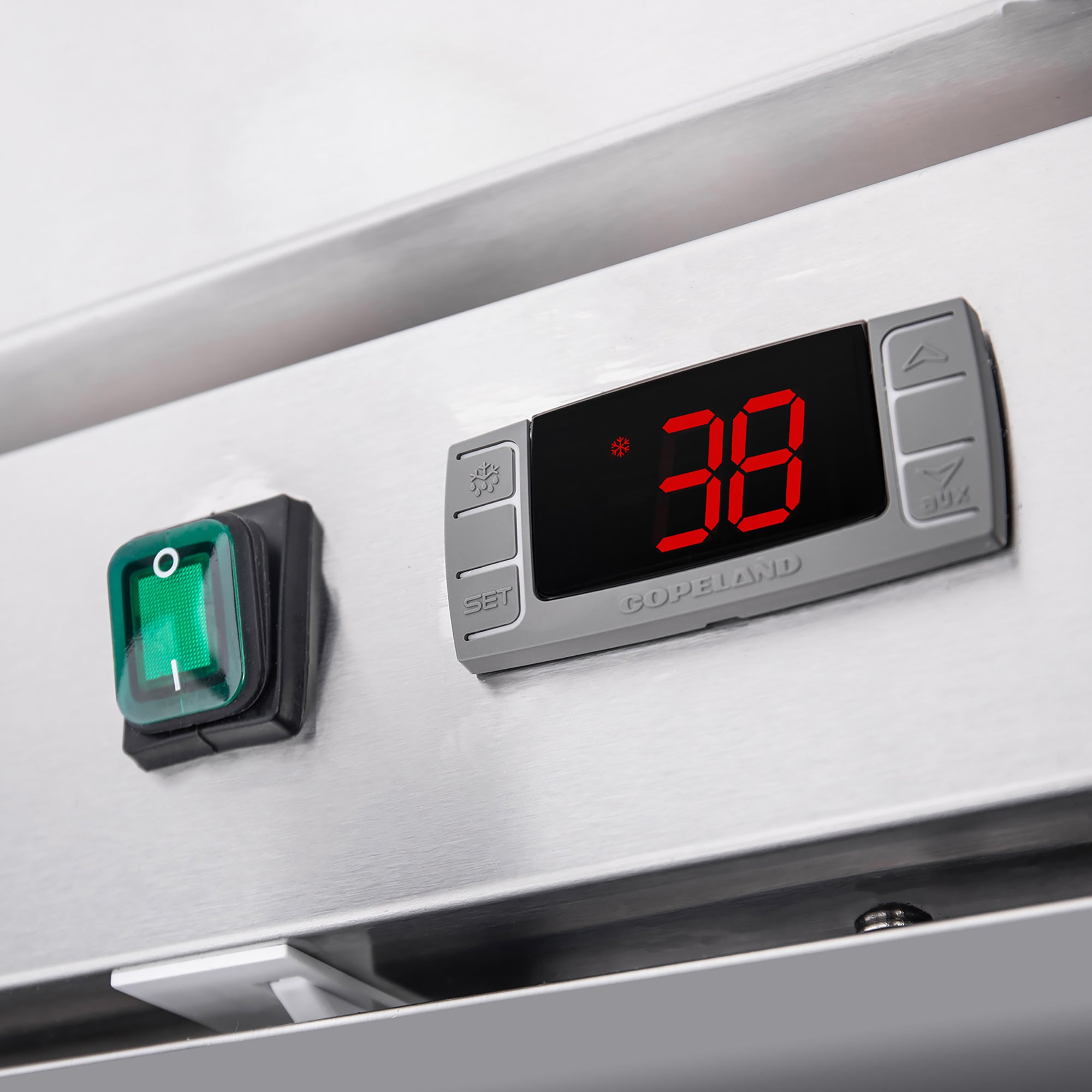 49 Cu Ft 2 Door Commercial Reach In Refrigerator ETL