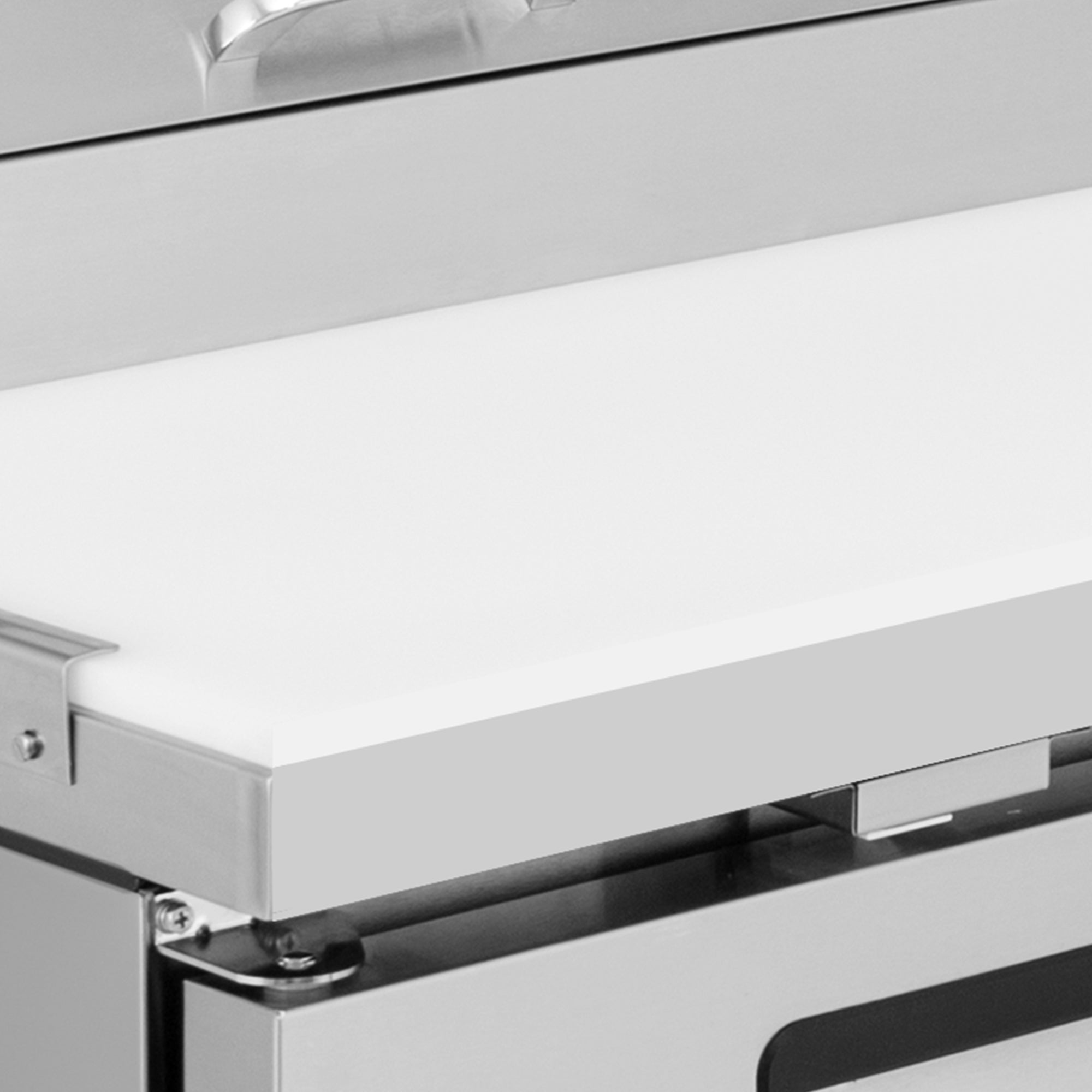 COOLCHEF 69" 2 Door Pizza Prep Refrigerator