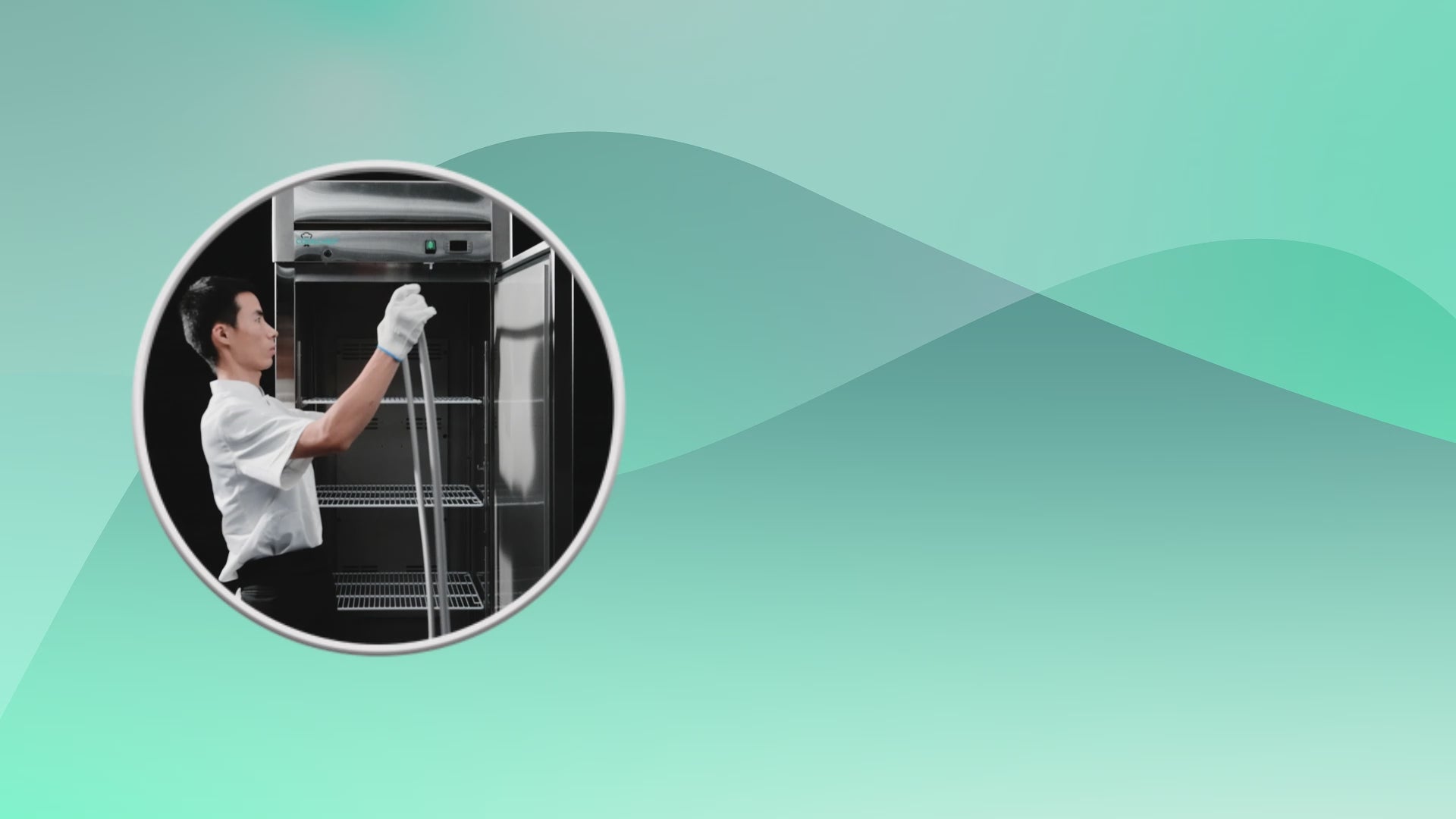 Load video: 49 Cu Ft Commercial Glass Door Merchandiser 33-40°F ETL