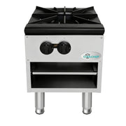80,000 BTU Commercial Gas Stock Pot Range 1 Burner NG LP