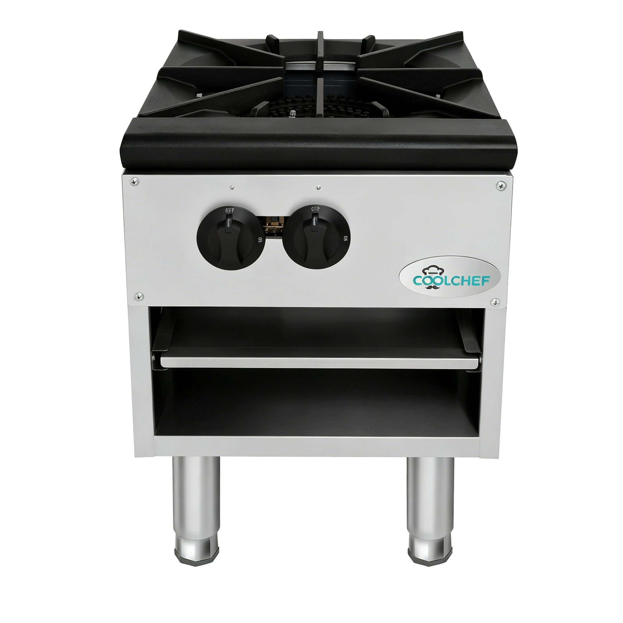80,000 BTU Commercial Gas Stock Pot Range 1 Burner NG LP