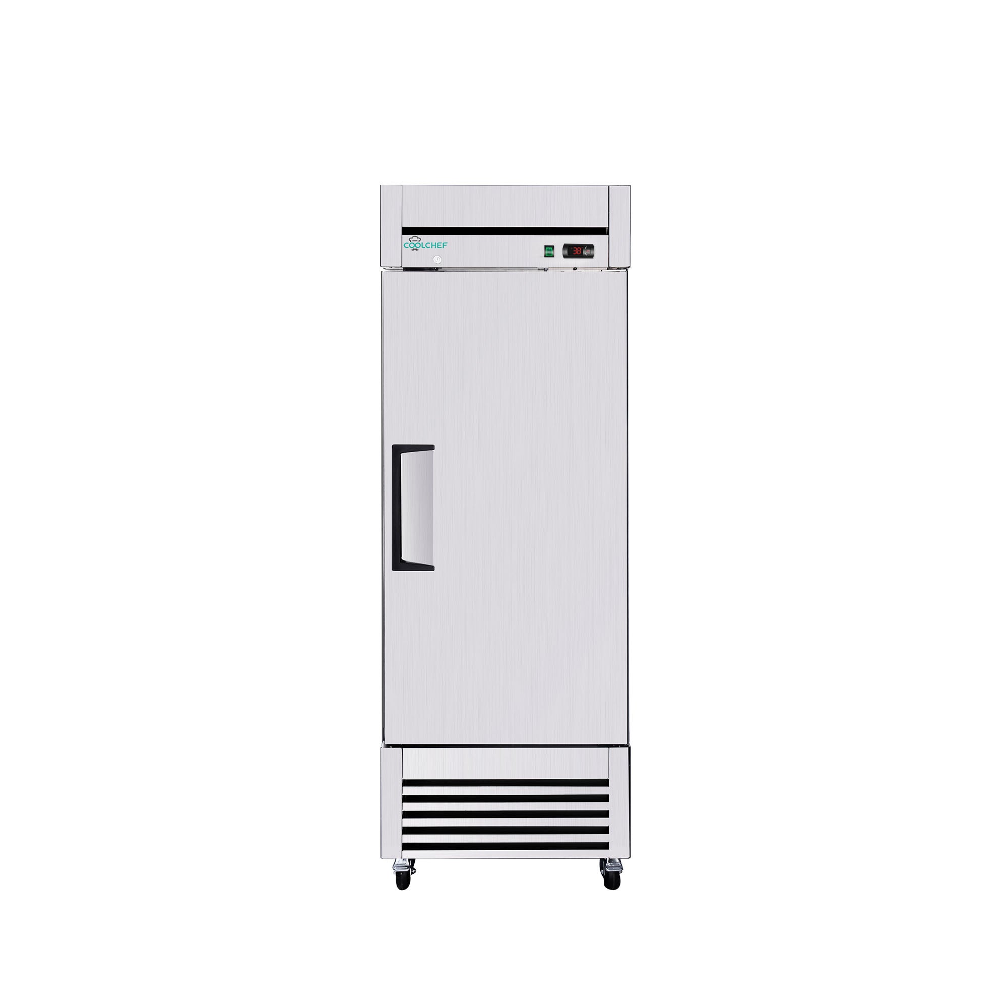 23 Cu Ft 1 Door Commercial Reach In Refrigerator ETL