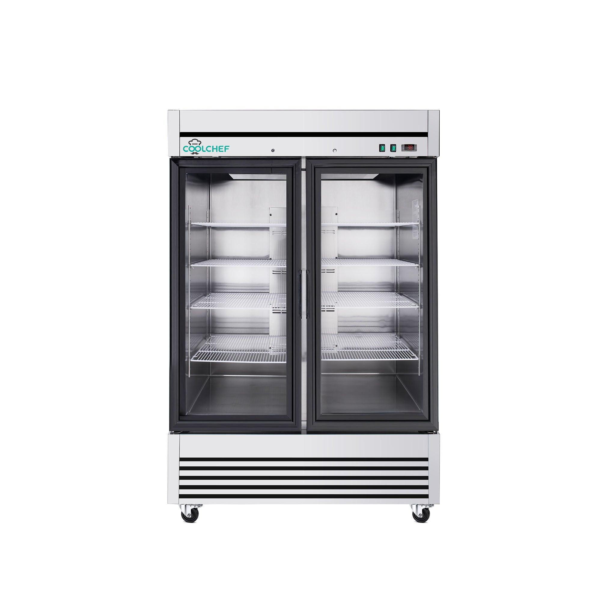49 Cu Ft Commercial Glass Door Merchandiser 33-40°F ETL