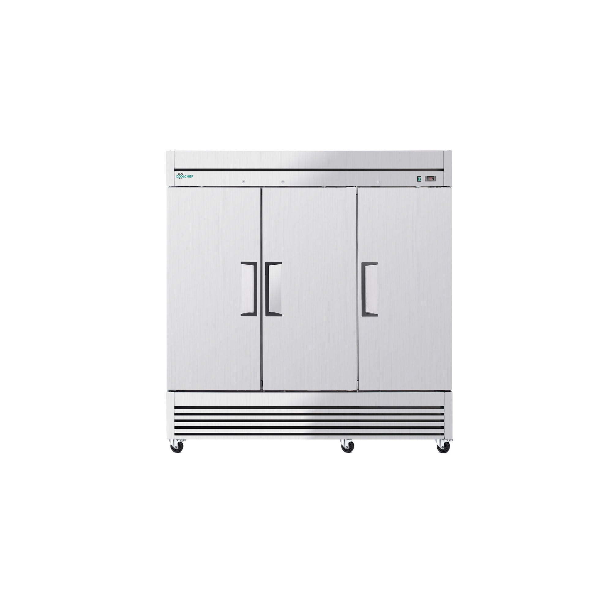 72 Cu Ft 3 Door Commercial Reach In Refrigerator ETL – Coolchef